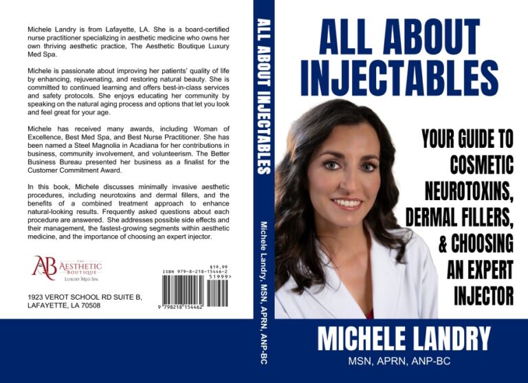 All About Injectables by author Michele Landry